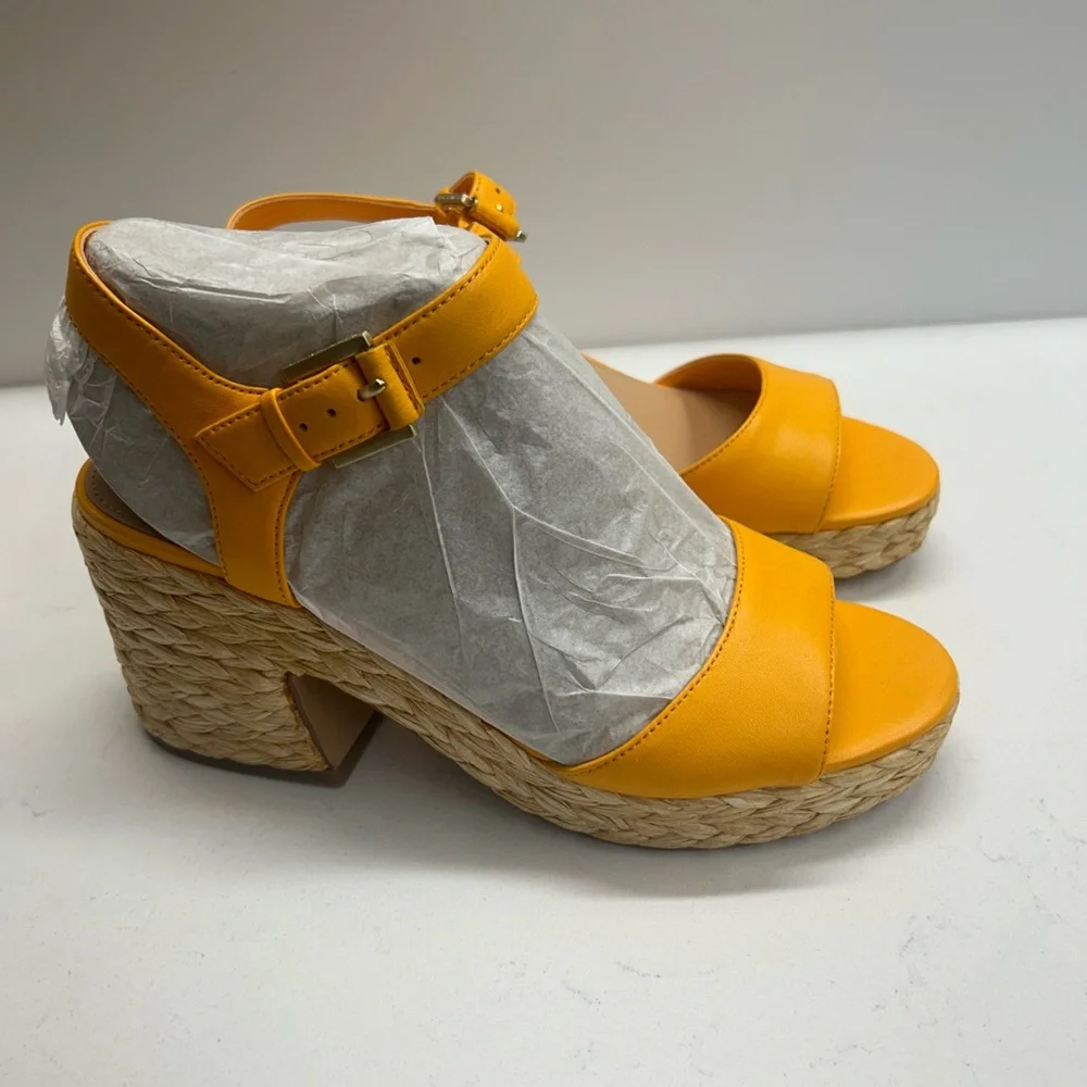 Vince Camuto Randell Leather‎ Espadrille Wedge